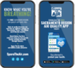 Sacramento Region Air Quality app